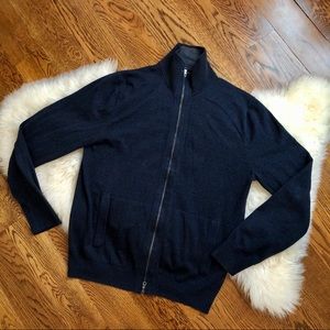 Banana republic blue zip up